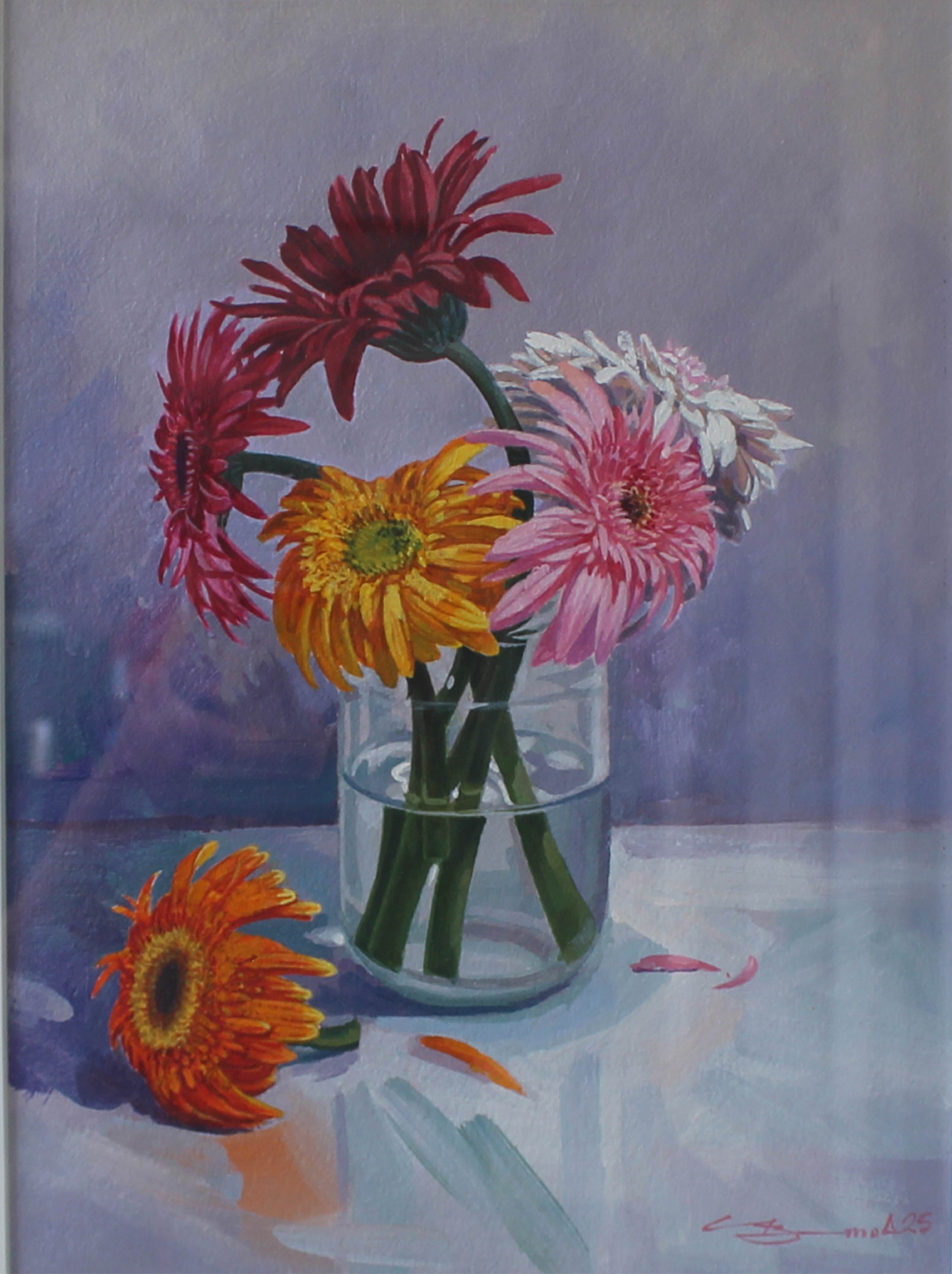 River Boats at Sunset