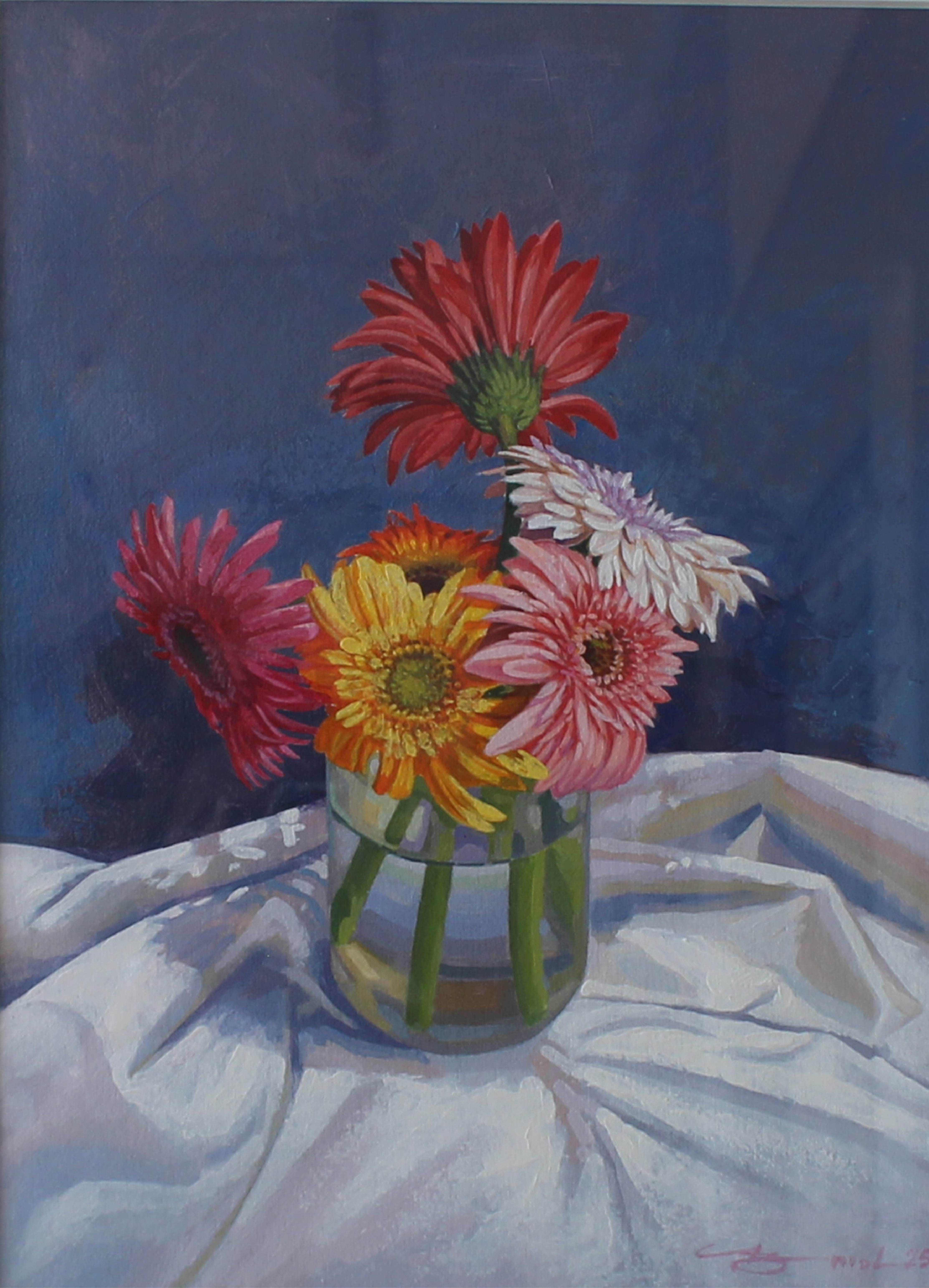 River Boats at Sunset